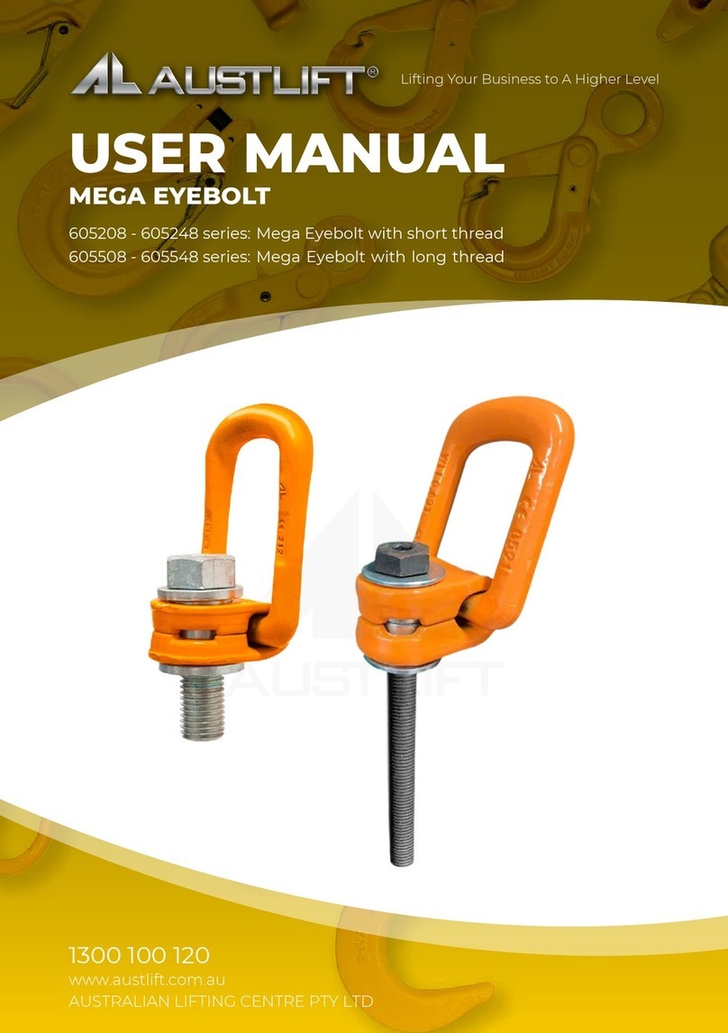 Austlift 605208 Series user manual
