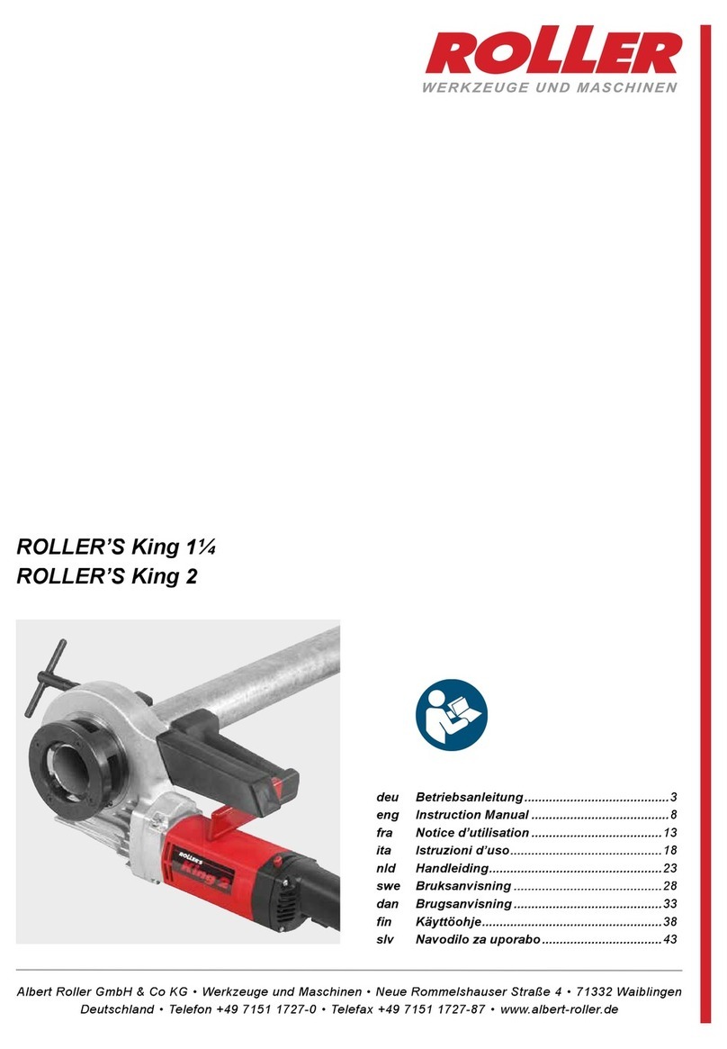 Roller ROLLER'S King 1  instruction manual