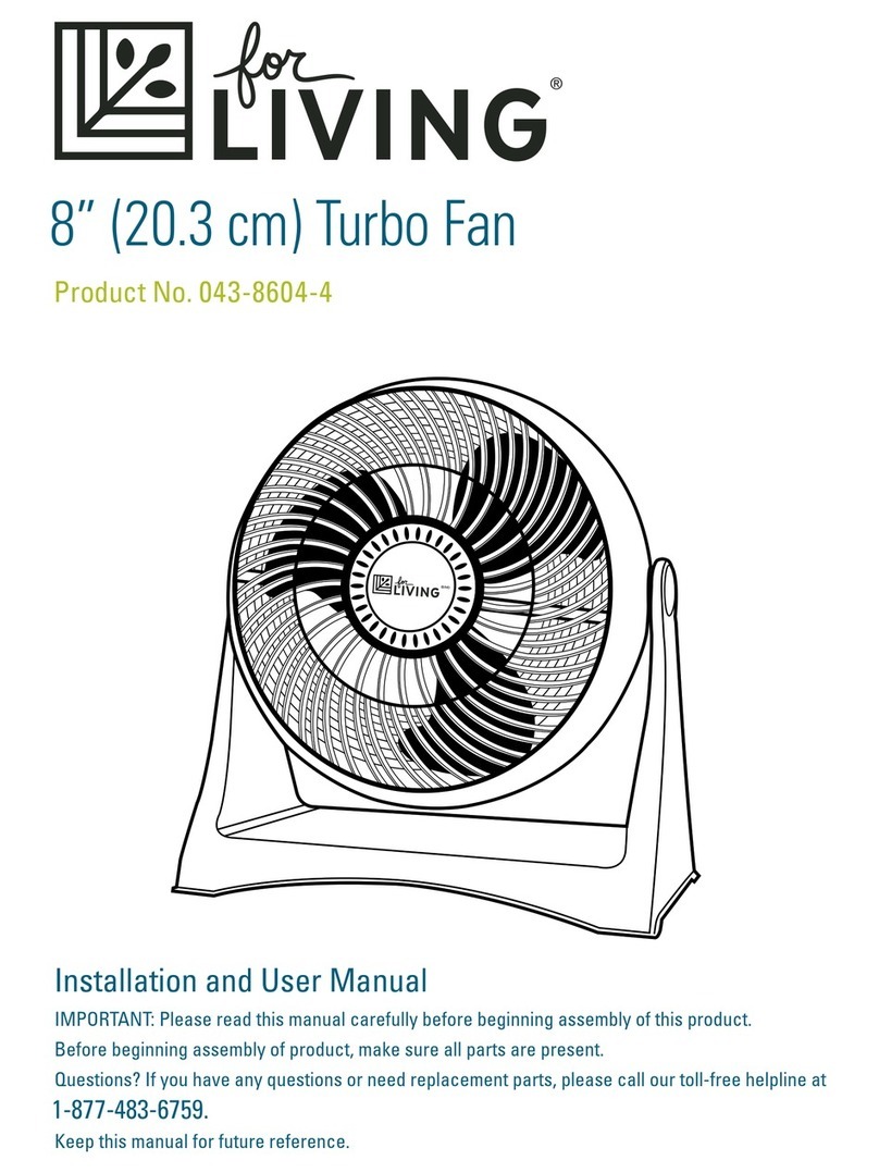 for Living 043-8604-4 Installation and user manual