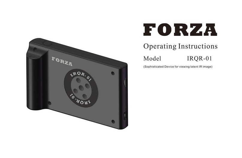 Forza IRQR-01 operating instructions