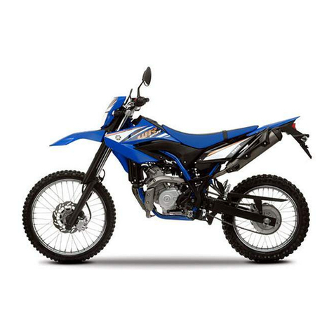 Yamaha WR125R 2009 Service manual