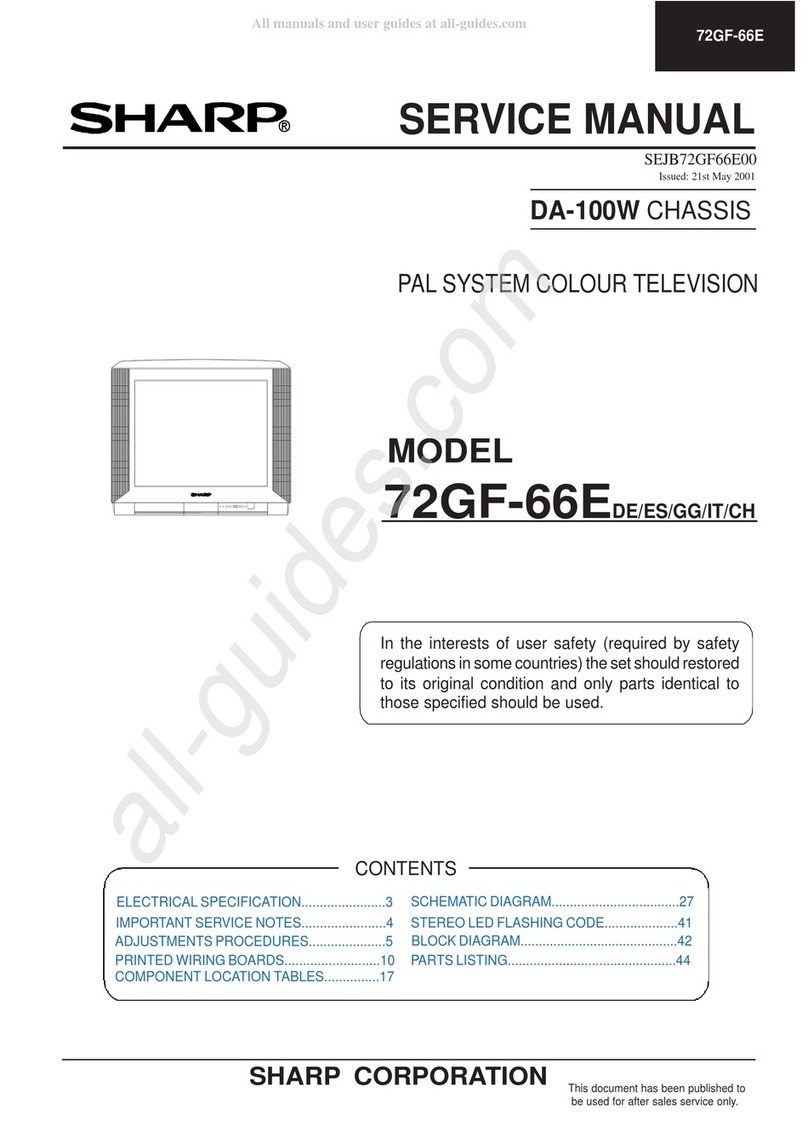 Sharp 72GF-66E User manual