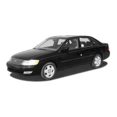 Toyota Avalon 2003 User manual