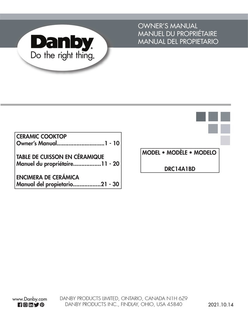 Danby DRC14A1BD owner's manual