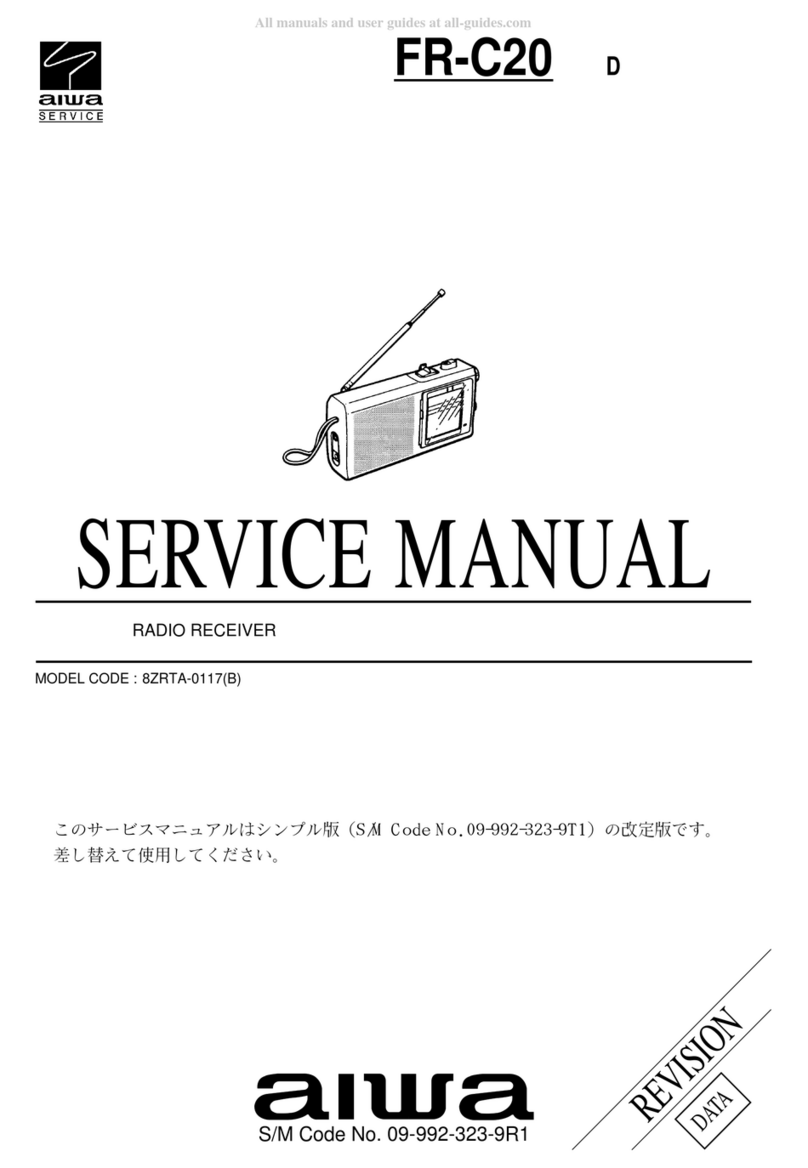 Aiwa FR-C20 Service manual