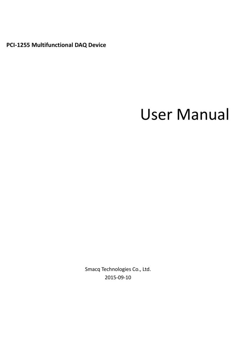 Smacq Technologies PCI-1255 User manual