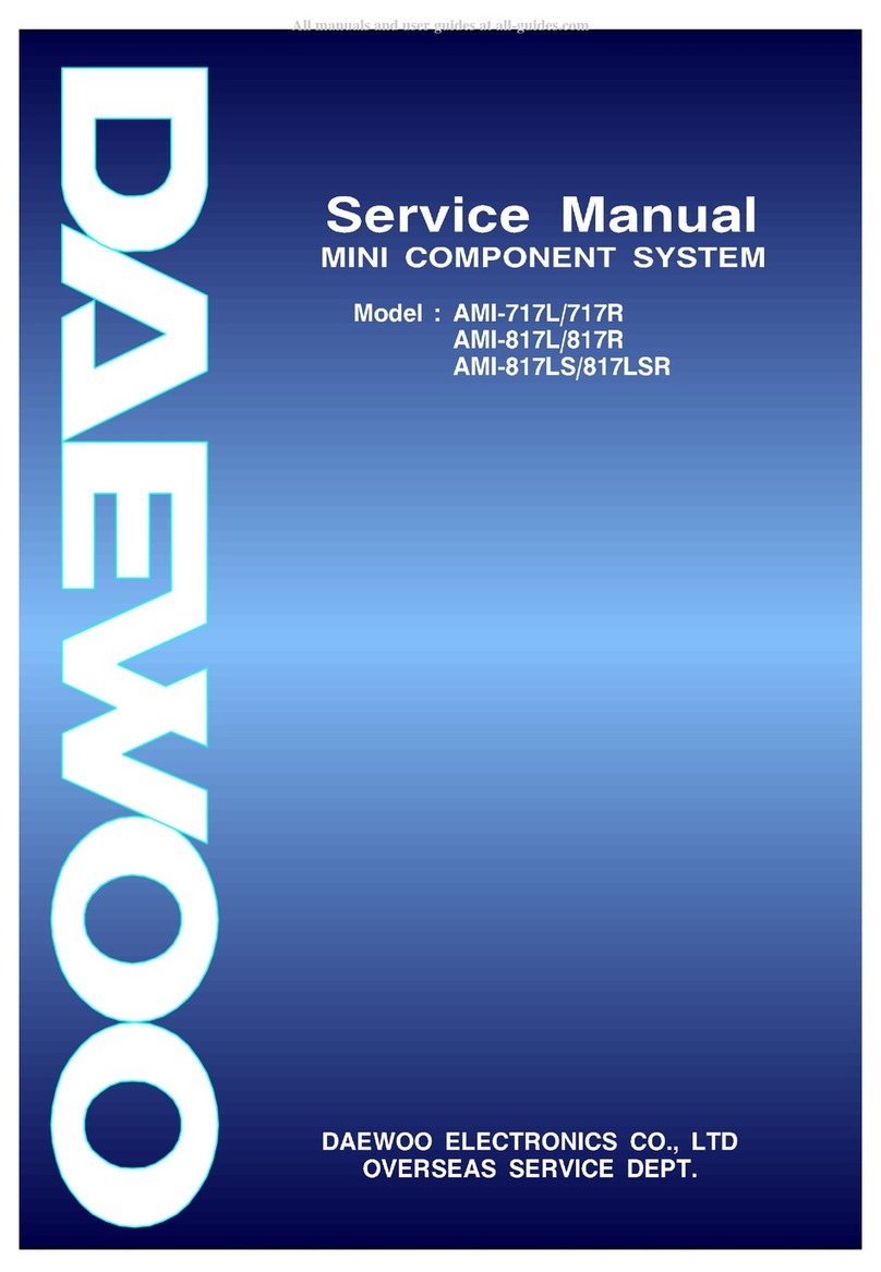 DAEWOO ELECTRONICS AMI-717L User manual DAEWOO ELECTRONICS AMI-717L User manual