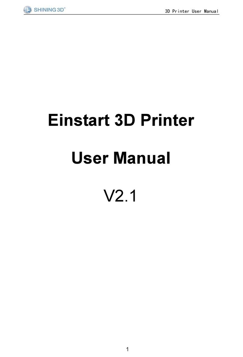 Shining 3D Einstart user manual