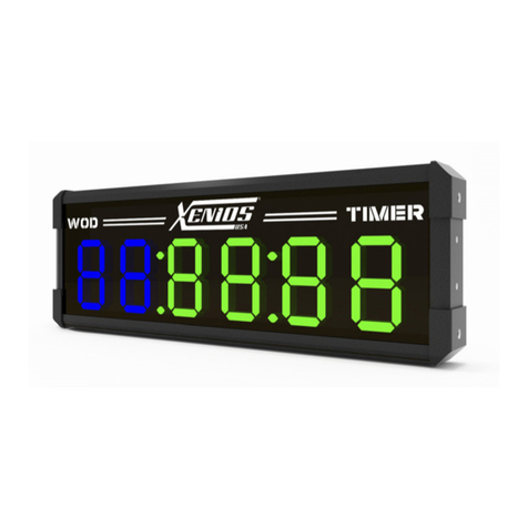 Xenios WOD TIMER user manual
