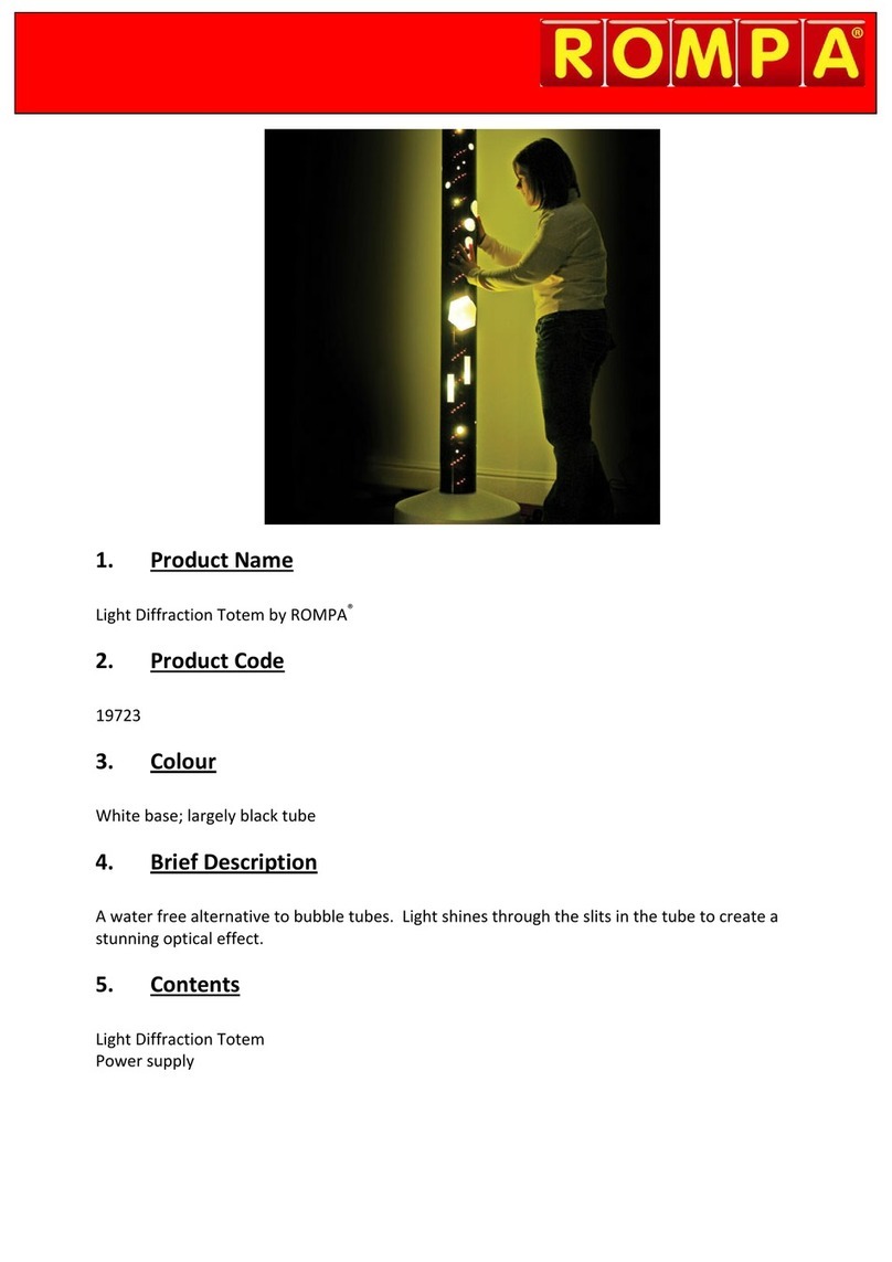 Rompa 19723 quick start guide