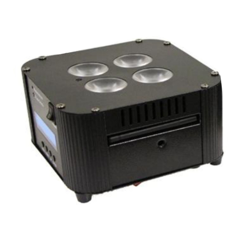 Eternal Lighting CUBEecho RGBWA+UV User manual