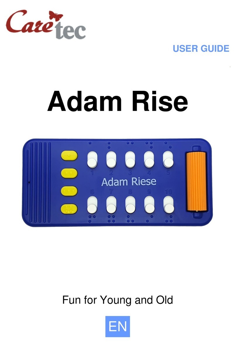 Caretec Adam Rise user guide