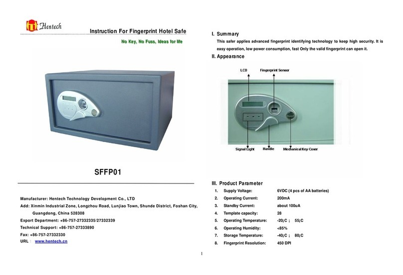 hentech SFFP01 Instruction