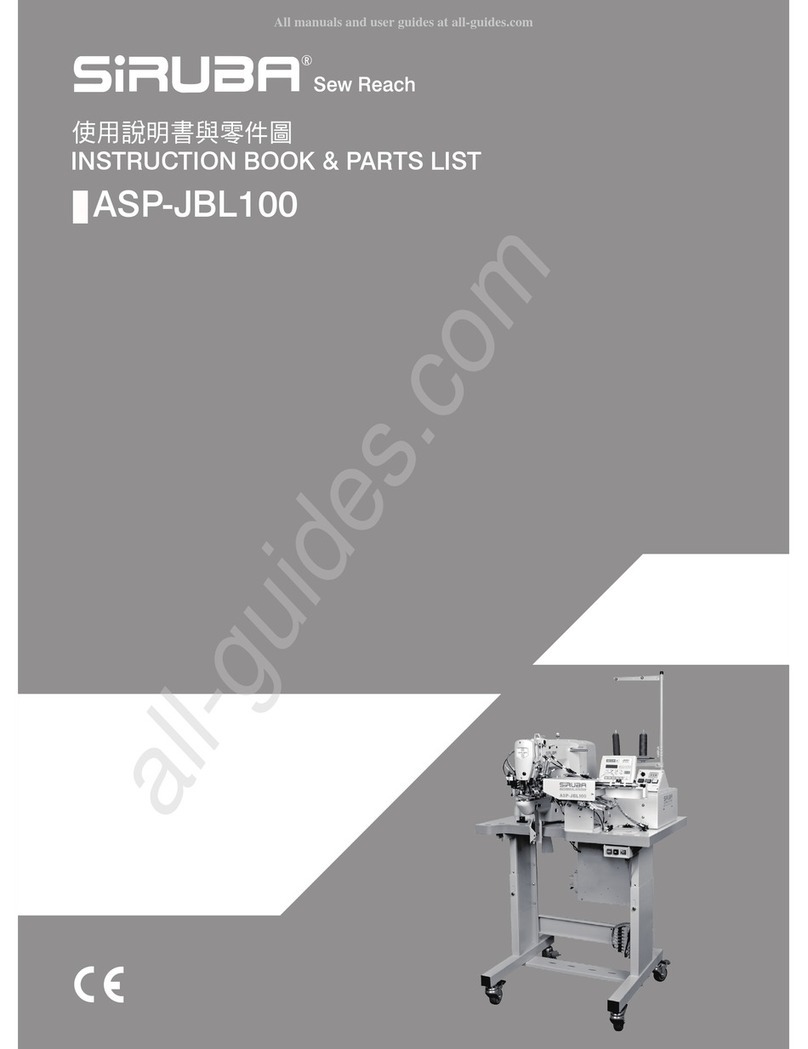 Siruba ASP-JBL100 User manual