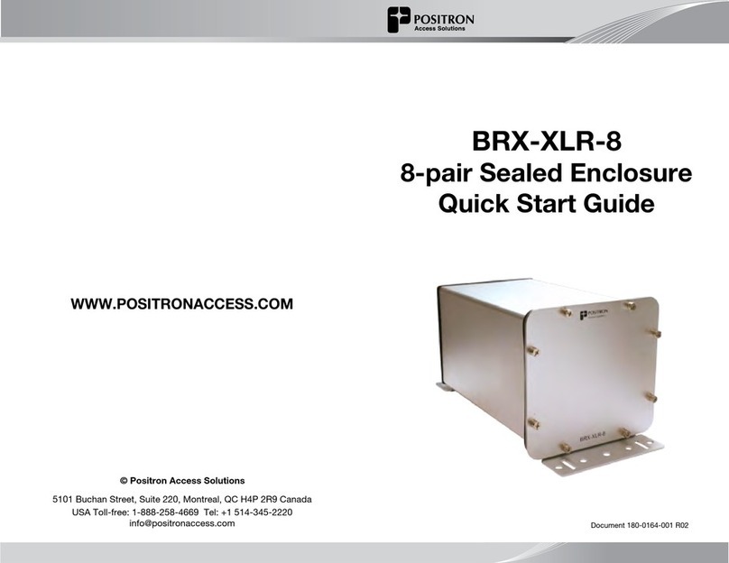 Positron BRX-XLR-8 User manual