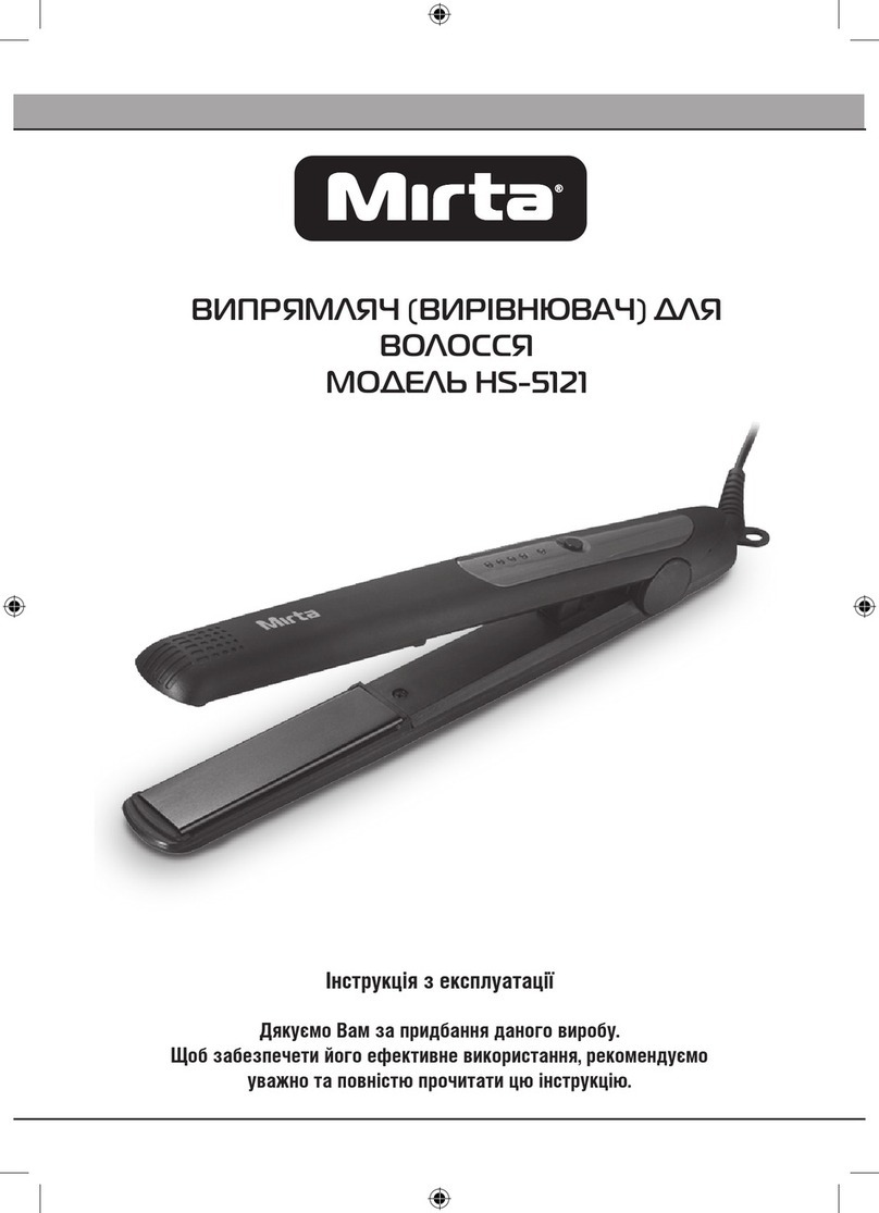 Mirta HS-5121 operating instructions