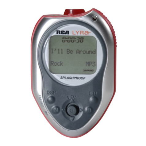 RCA Lyra RD2210 user manual