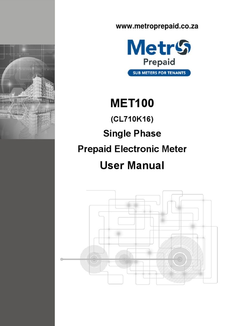 Metro DataVac MET100 user manual