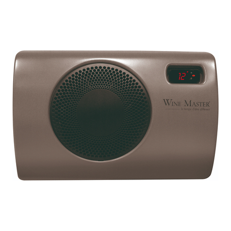 Wine Master WineC25 Installation and user guide