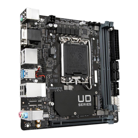 Gigabyte H610I DDR4 User manual