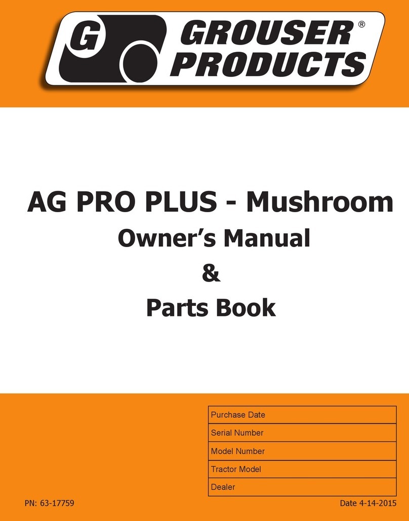 Grouser Products Ag Pro Plus User manual