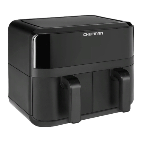 Chefman TurboFry Touch RJ38-SQPF-45TDB User manual Chefman TurboFry Touch RJ38-SQPF-45TDB User manual