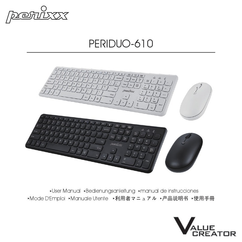 perixx PERIDUO-610 user manual