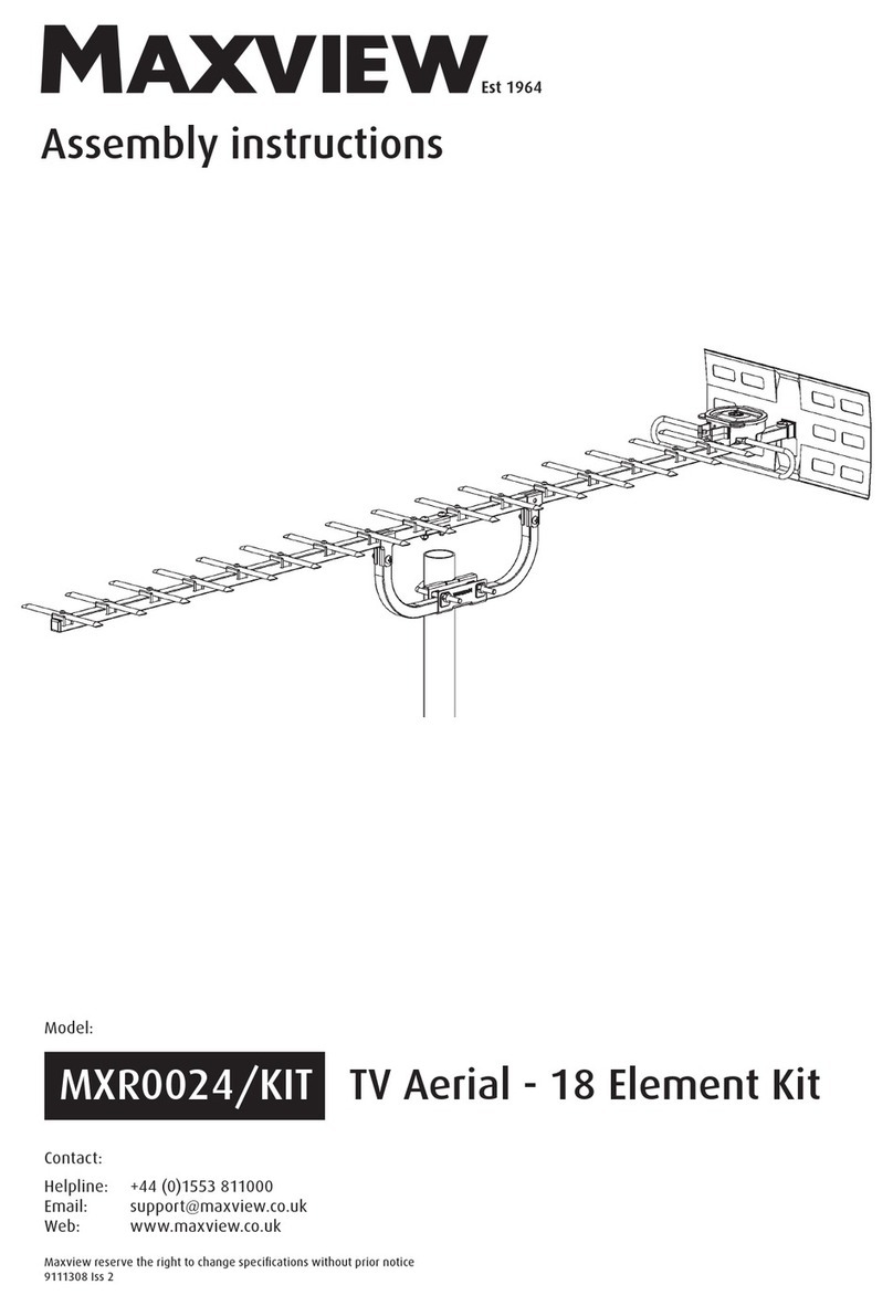 Maxview MXR0024 User manual