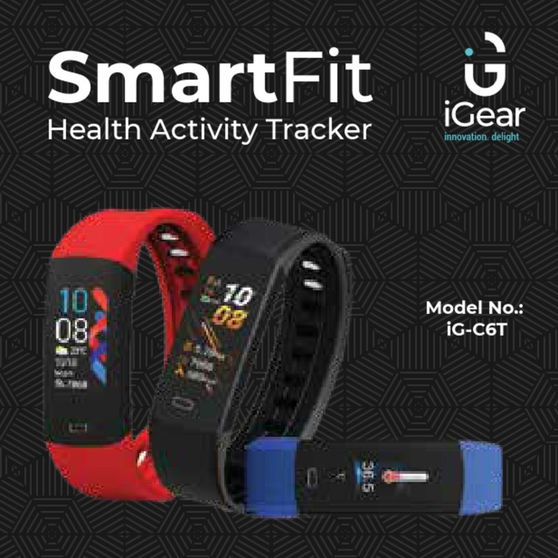 iGear SmartFit iG-C6T User manual