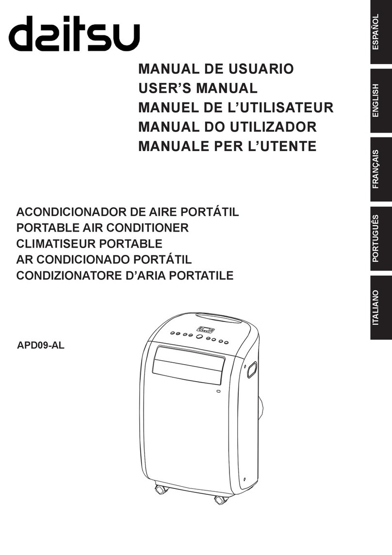 Daitsu APD09-AL User manual Daitsu APD09-AL User manual