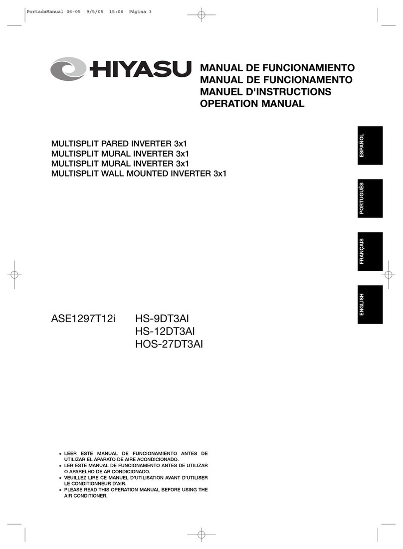 Hiyasu ASE1297T12i User manual