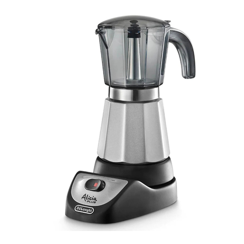 DeLonghi ALICIA PLUS EMKM2 Instructions for use