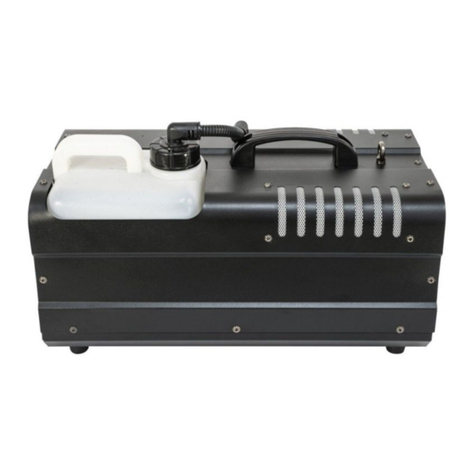 afx light FOG-2500-PRO-BL User manual