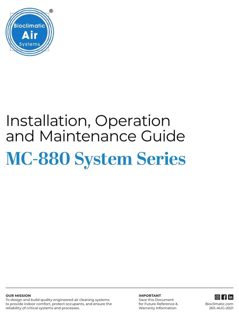 Bioclimatic MC-880 Series Technical Document