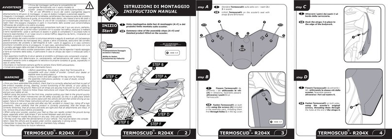 Tucano Urbano TERMOSCUD-R204X instruction manual