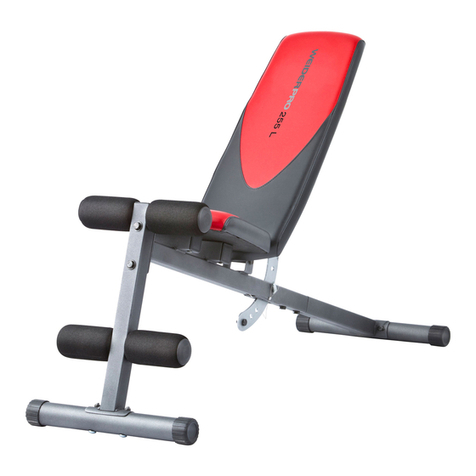 Weider 255 L User manual