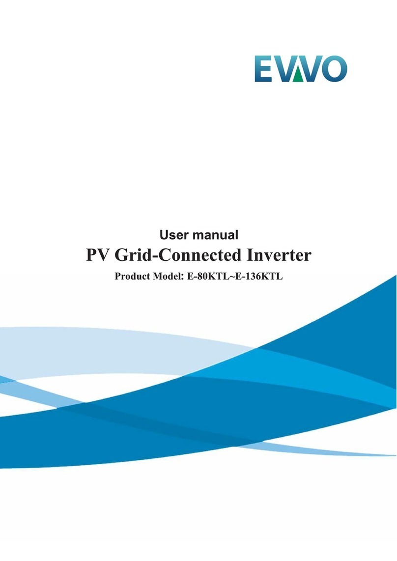 EVVO E-75KTL user manual