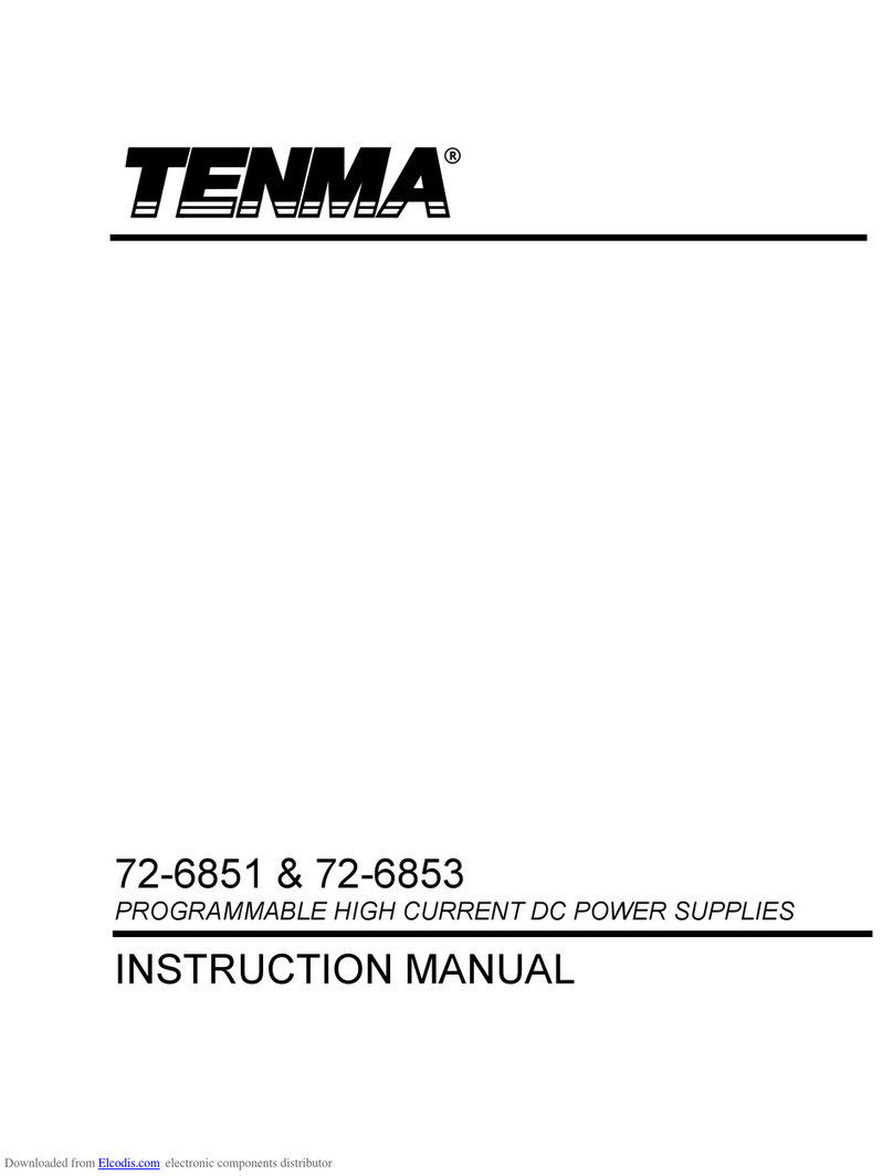 Tenma 72-6851 instruction manual