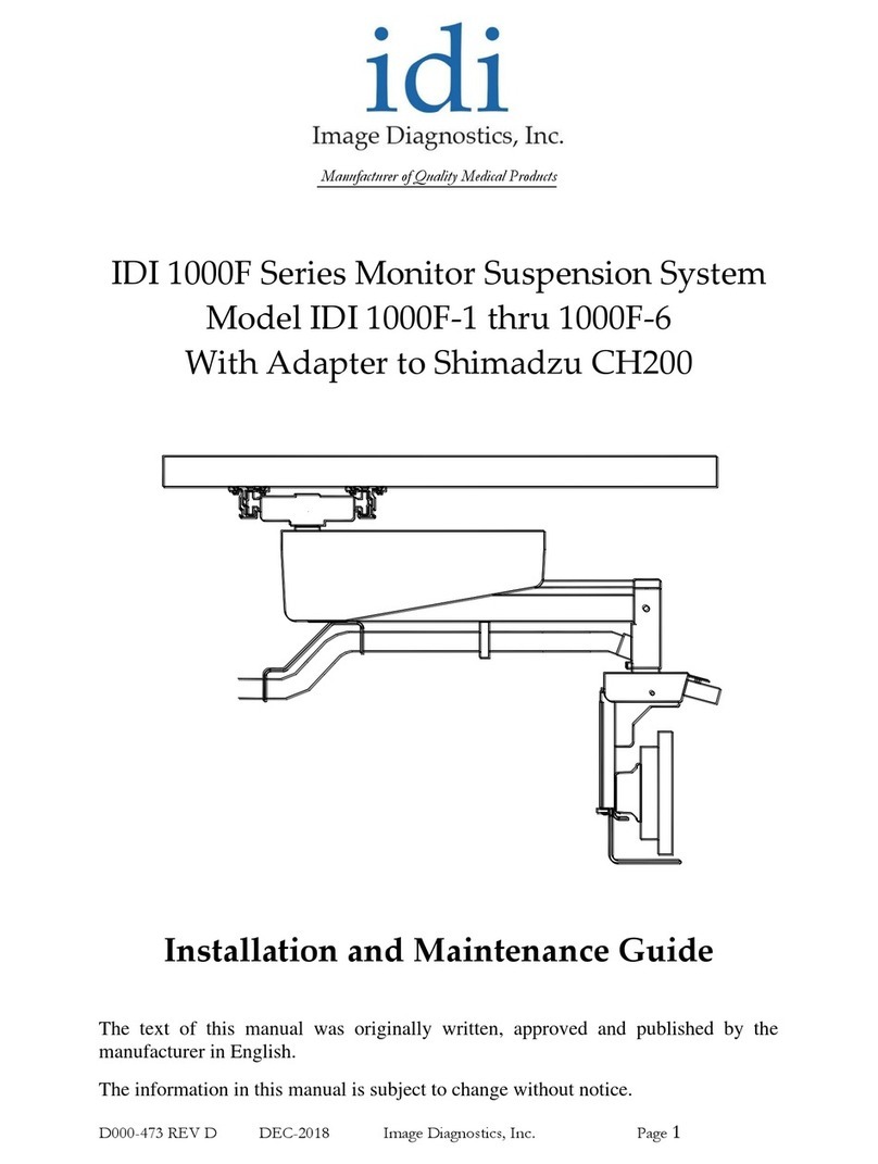 idi 1000F Series Installation and maintenance guide