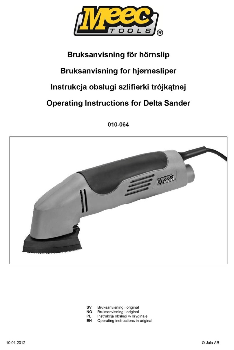 Meec tools 010-064 operating instructions