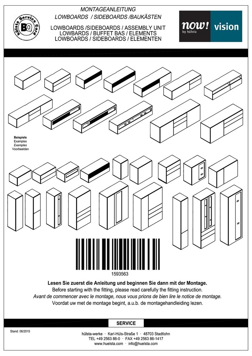 Hülsta Now! Vision User manual Hülsta Now! Vision User manual