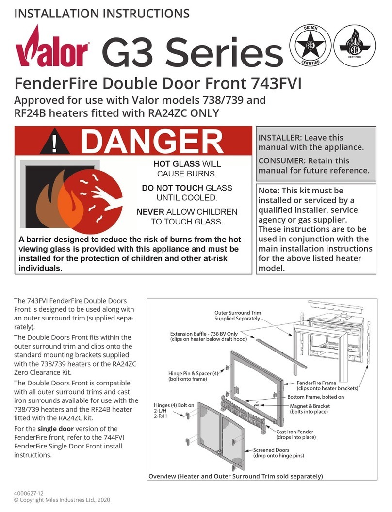 Valor G3 Series User manual Valor G3 Series User manual