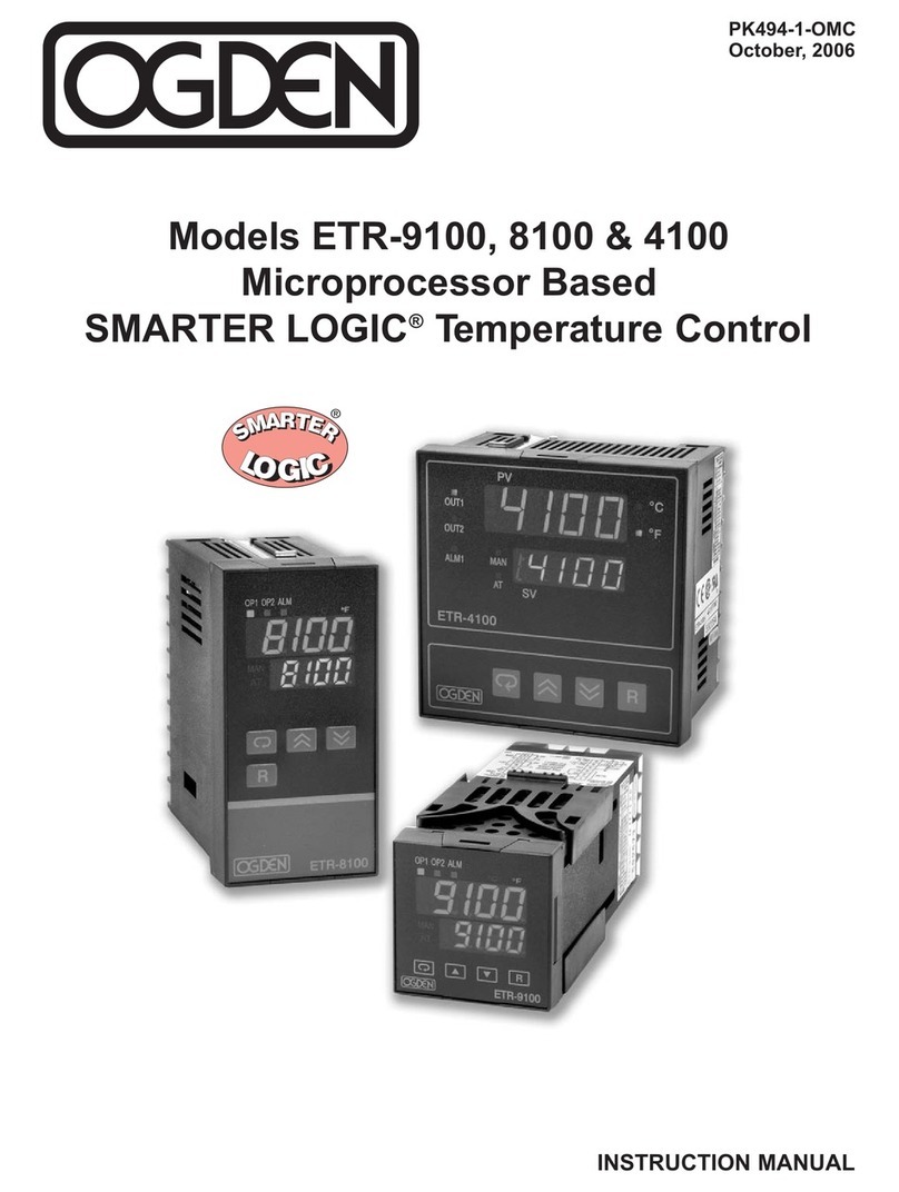 Ogden SMARTER LOGIC ETR-9100 instruction manual