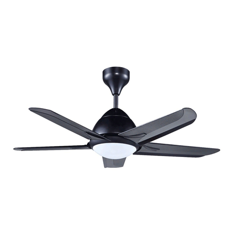 Alpha Fan AF20LED-5B/56 User manual Alpha Fan AF20LED-5B/56 User manual