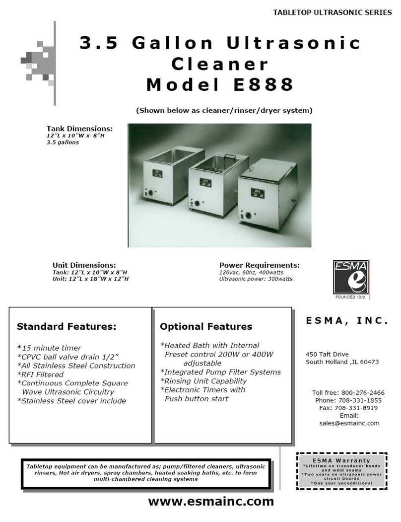 Esma E888 User manual