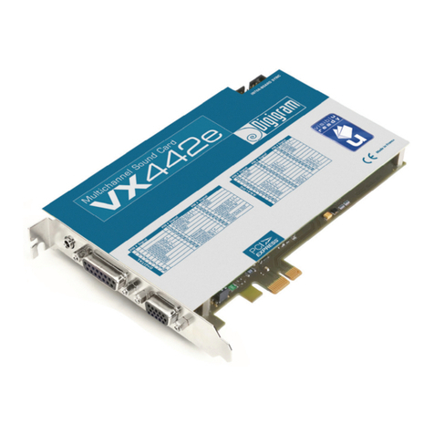 Digigram VX442e User manual