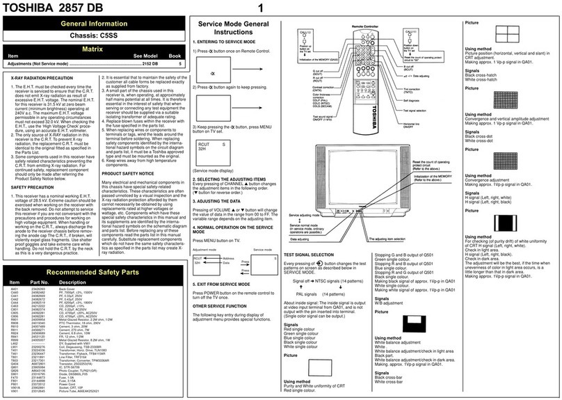 Toshiba 2857 DB User manual Toshiba 2857 DB User manual