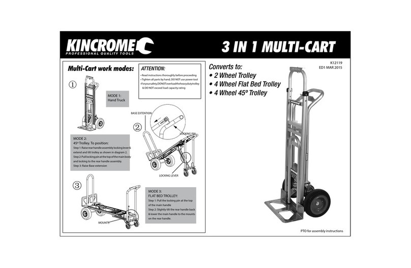 kincrome K12119 Assembly instructions