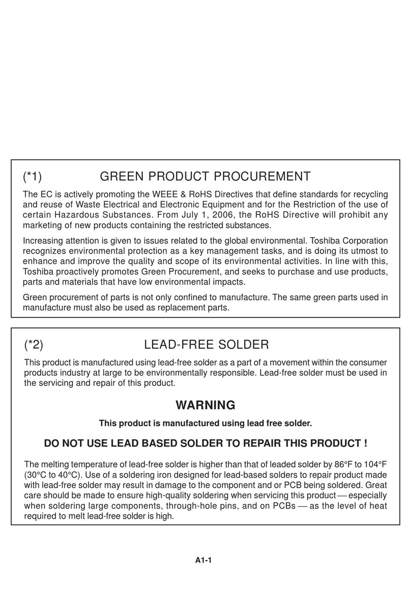 Toshiba 32W301Ps User manual