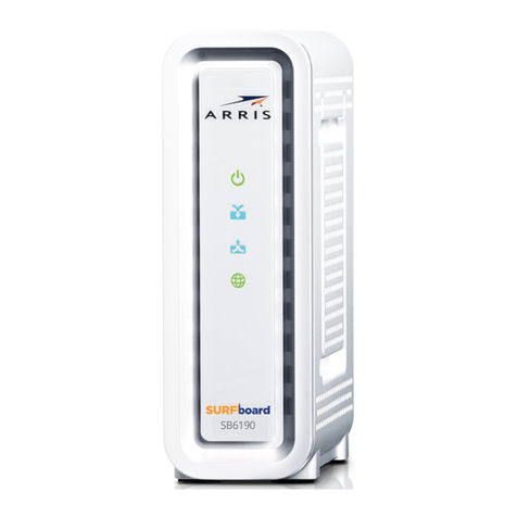Arris SURFboard SB6190 User manual Arris SURFboard SB6190 User manual